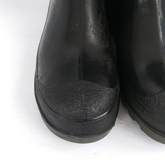 Genfoot Steel Toe Industrial Knee High Rubber Boots 7 Black - Picture 9 of 16